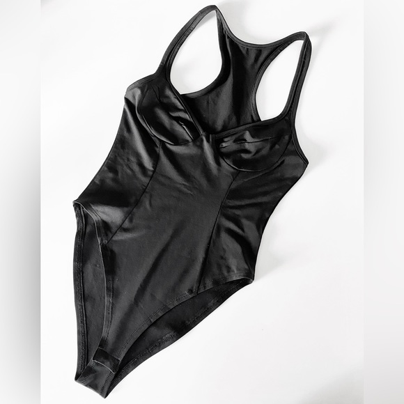 Free People Tops - LAST CHANCE • NWOT black sleeveless bodysuit - small